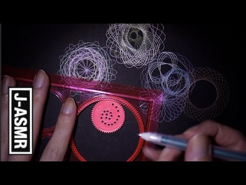 [音フェチ]幾何学模様スピログラフ - Spirograph[ASMR]