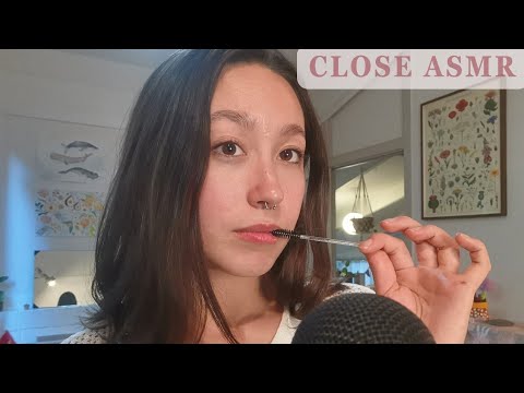 CLOSE-UP /Hand movements, mouth sounds ASMR (update: my first TV role!)