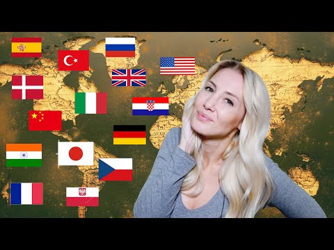 ASMR | Saying “Hello” and "Good night" in 15 different languages 👋😴