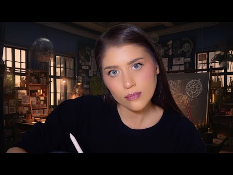 ASMR RP | Drawing You for Art Class 🇫🇷 (French Accent)
