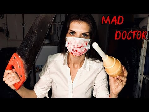 ASMR MAD DOCTOR For Halloween Roleplay