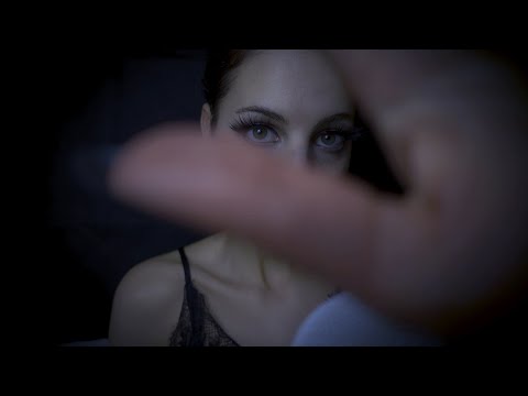 ASMR Covering Your Eyes + Whispers (gentle ramble) 🖤🖤