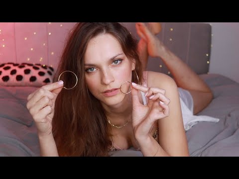 ASMR Girlfriend Finds Out What Jewelry Fits You The Best ❤️