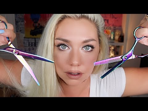 ASMR 1HR | The MOST TINGLY Haircut, Dye, Style RolePlay EVER ( ASMR For Sleep And Stress Relief )