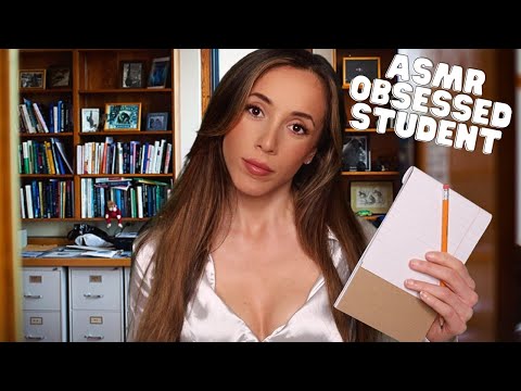 ASMR Student Is Obsessed With You (you're the professor) | soft spoken