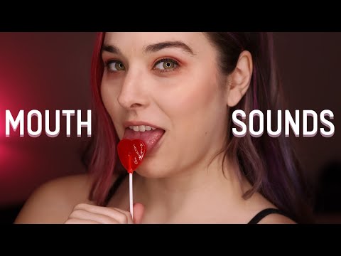 ASMR Intense Mouth Sounds with a Lollipop 💘