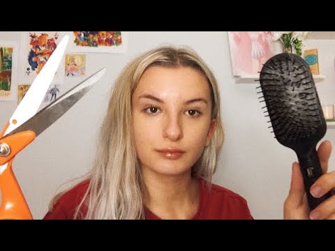 ASMR: fast and aggressive haircut roleplay ✨✂️