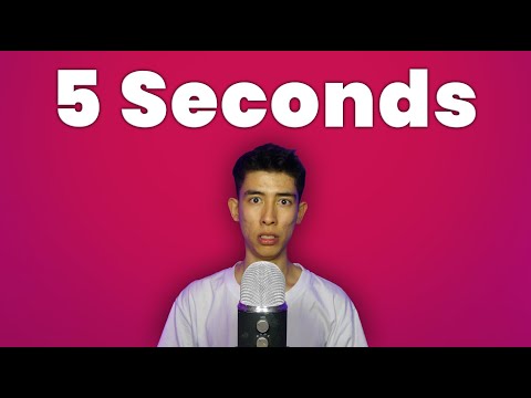 ASMR for people with literally no attention span (5 seconds)