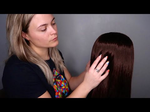 ASMR | The Girl In Class That Plays With Your Hair | Hair Brushing, Hair Braiding, Hair Play