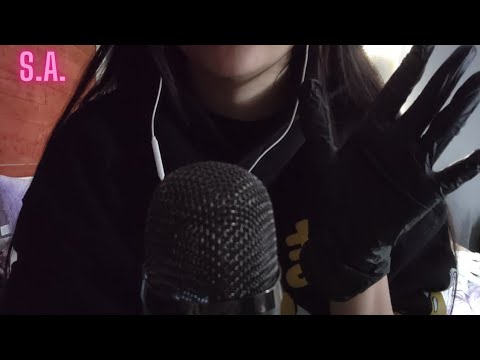 Asmr | Blowing with Nitrile Gloves Sound