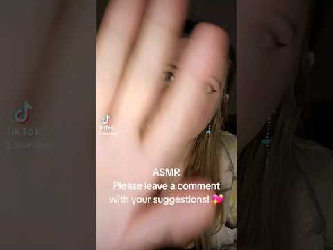 1 Minute ASMR | hand flutters, mouth sounds, whispered #shorts