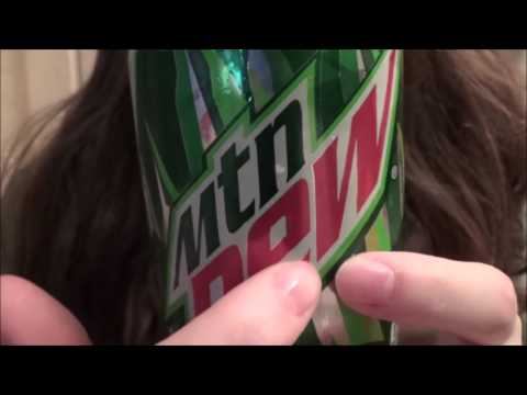 ASMR Drinking A Pop and Tapping (No Talking)