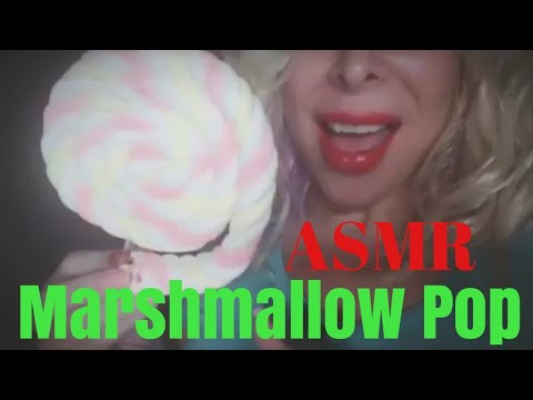 Asmr Eating sounds   marshmallow pop