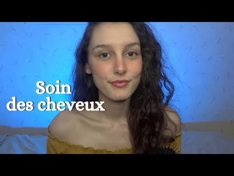 ✨ASMR: Je prends soin de tes cheveux (haircare, attention personnelle, cranial massage, layer sound)