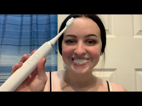 [ASMR] Teeth Brushing & Tapping