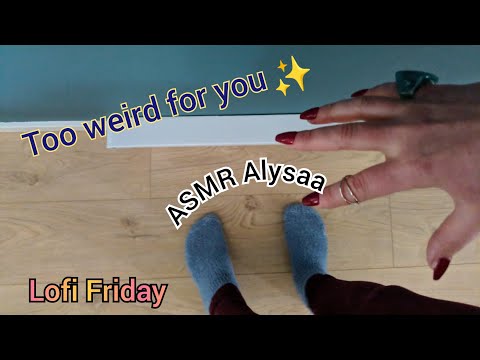 WOW!! THIS VIDEO IS WAY TOO WEIRD FOR YOU (ASMR Alysaa Lofi Friday)