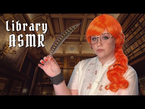 ASMR Fantasy | Librarian Helps You Research | Journey to Eshon, Part XII | ASMR Roleplay