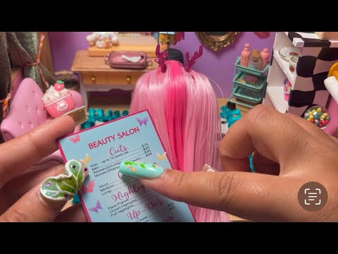ASMR ✨ Pink Hair Salon