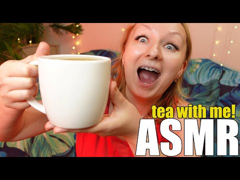 ASMR MUKBANG: tea with me!