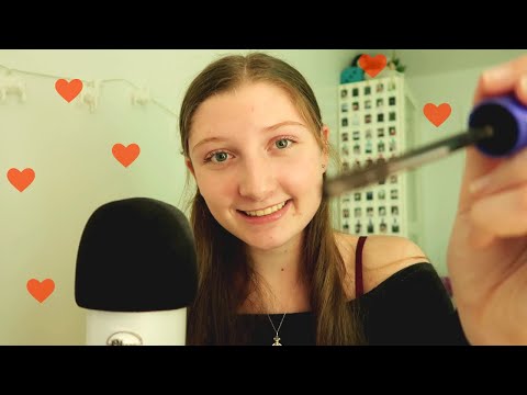 ASMR friend does your makeup for Valentine's Day