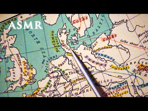 ASMR Historical Atlas Reading | Migration Period | Deep Voice