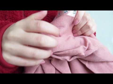ASMR clothing haul that will make you fall asleep- Uniqlo, princess polly- rough material sounds