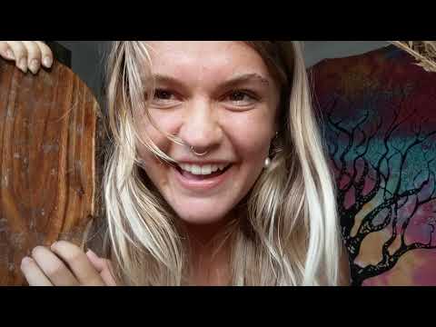 ASMR Show&Tell+ Channeled Messages and Brief Energy Sweep, Cleanse& Replenish✋🏼