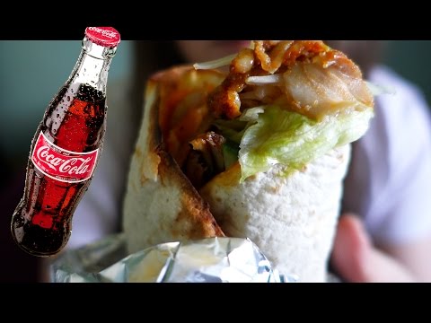 ASMR Eating Turkish Food Döner Kebab
