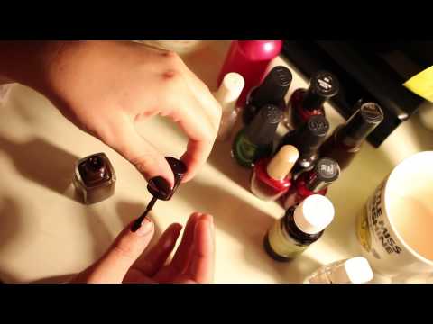 ASMR: Nails & essential oils
