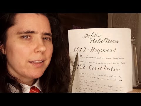 ASMR Hermione Studies the Goblin Rebellion with You (Role Play)