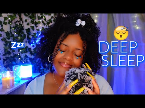 ASMR✨Fluffy Mic Attention ♡ Soft Spoken & Whispers DEEEP In Your Ears 💙💤