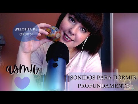 ASMR | Sonidos para dormir PROFUNDAMENTE ❤ | Orbits, susurros, scraching mic | Español