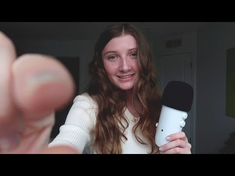 ASMR positive affirmations and plucking away negativity
