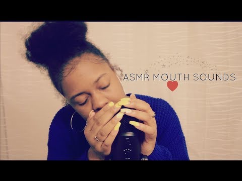 ASMR Mouth Sounds, Hand Movements & Nail Tapping | ~