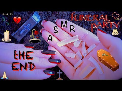 ⚰️ The FUNERAL PARTY !!! ☠️ A sarcastic Special vid with NEW REAL ear-to-earTRIGGER! (ASMR style!) 🕳