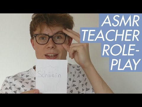 ASMR - Learn German With Me - Teacher Role Play