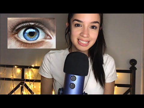 Ear to Ear ASMR Whispering Facts about Human Eyeballs👁️👁️