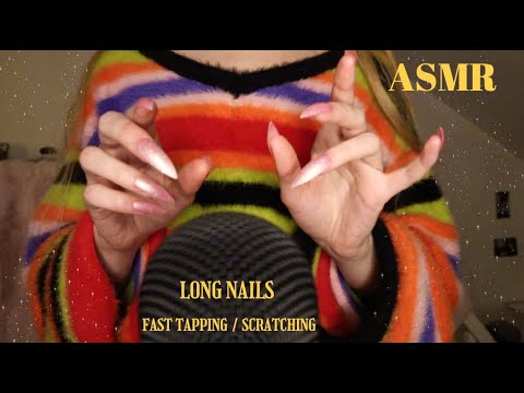 ASMR | long nails ✨ tapping ✨ soap scratching ✨ no talking