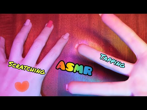 ASMR - Puro Scratching e Tapping em Madeira • Pure Scratching and Tapping on Wood