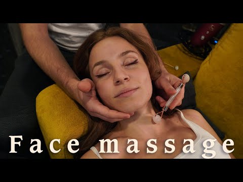 ASMR I Got a FACE MASSAGE by a Gentle PHYSIOTHERAPIST | scalp massage, real person asmr
