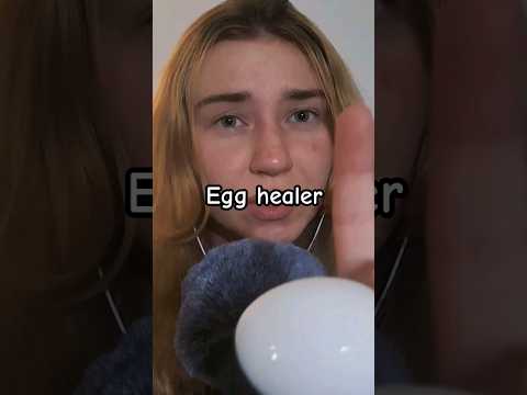 Have you heard of egg cleansing?  🥚 #healing #eggasmr #mouthsounds