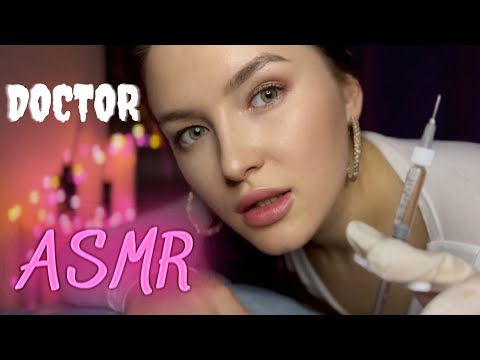 АСМР Нежный приём доктора косметолога ASMR Medical role play Cosmetologist Beauty salon