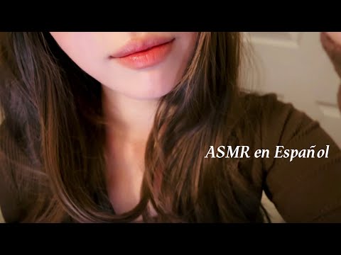 ASMR POV l Your Korean bestie tries to comfort you in Spanish 🇪🇸 (with rain sound)