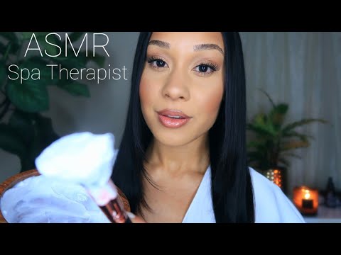 ASMR Spa Therapist Bedtime Facial W/ Layered Sounds • Personal Attention For Comfort & Sleep