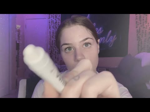 ♡ASMR - doing our makeup together | personal attention | roleplay