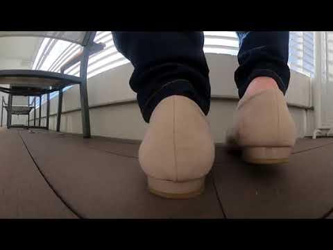 【360°VR】バレエシューズ/Ballet shoes sole/giantess pov/ASMR/360°videos/無言/no talking