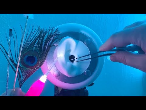 DEEP Penetrating Ear Cleaning with 8 Tools (ASMR)