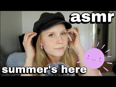 ASMR | Summer Essentials☀🥤(scratching/tapping/rambling)