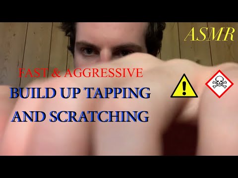 ASMR | 5 Minute Build up Fast and Aggressive Tapping and Scratching