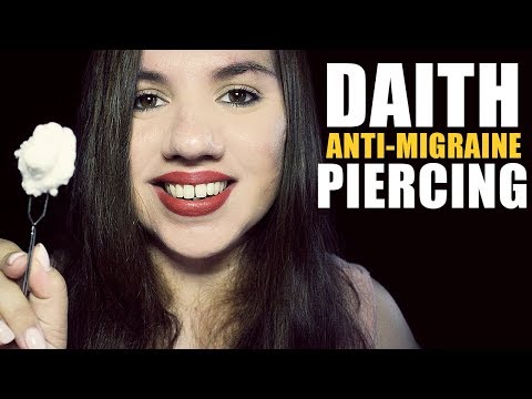 ASMR Daith Piercing RolePlay For Migraines | Soft Spoken